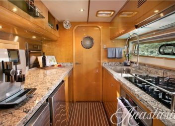 Catamaran Anastasia - kitchen - High Point Yachting