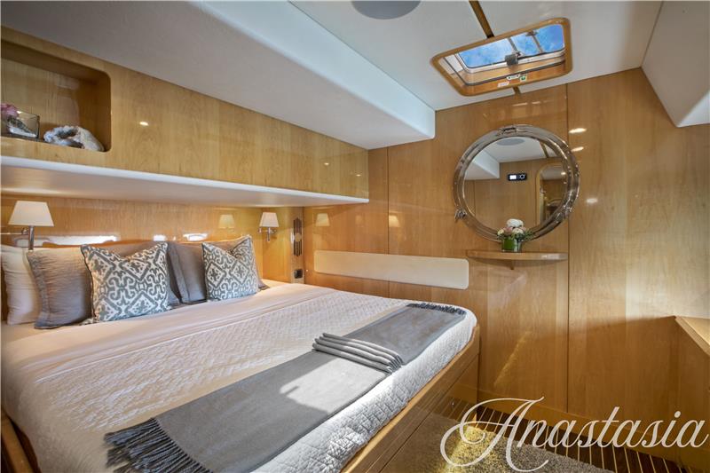 Catamaran Anastasia - cabin - High Point Yachting