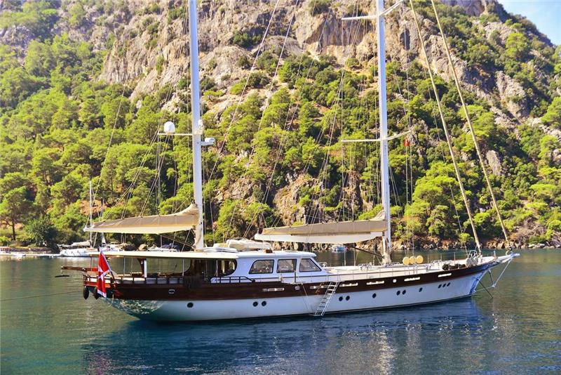 Zelda 40 meter luxury gulet, elegant, stylish & spacious yacht charter. Enjoy comfort, al fresco dining & movie nights - High Point Yachting
