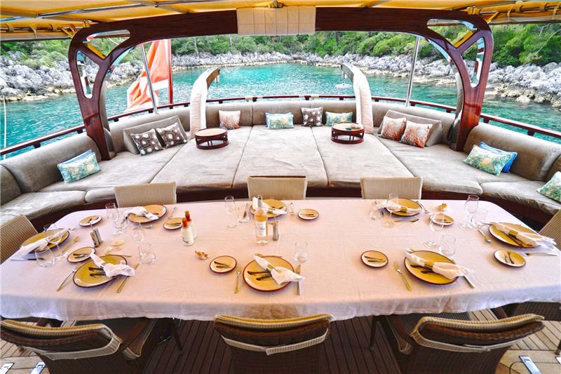Best Yacht Charters With Classy Lunch on Sea - High Point Yachting