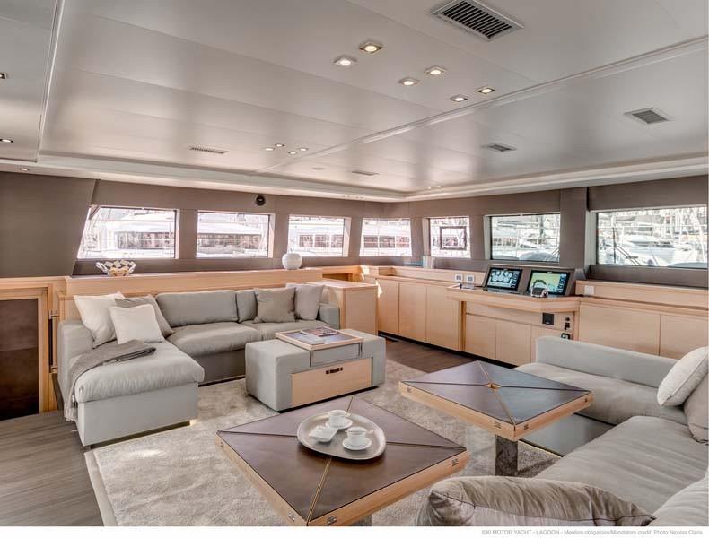 Kaskazi Four Lagoon 20 charter with expert crew, indulge in diving, fishing and natural beauty, includes water toys and wine cellar on board - High Point Yachting