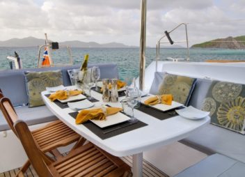 Catamaran Gipsy Princess - dining