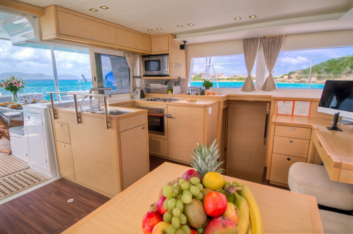 Catamaran Gipsy Princess - salon