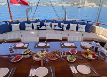 Queen of Datca Aft Deck Table 03