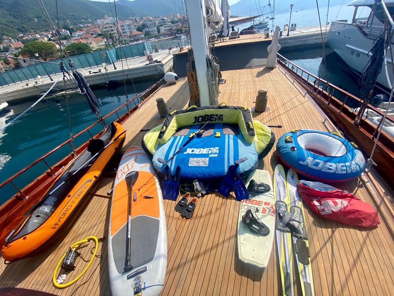 Queen of Datca Aft Deck Water Sports 01