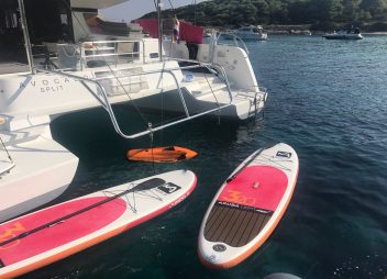 Avocado yacht charter water toys