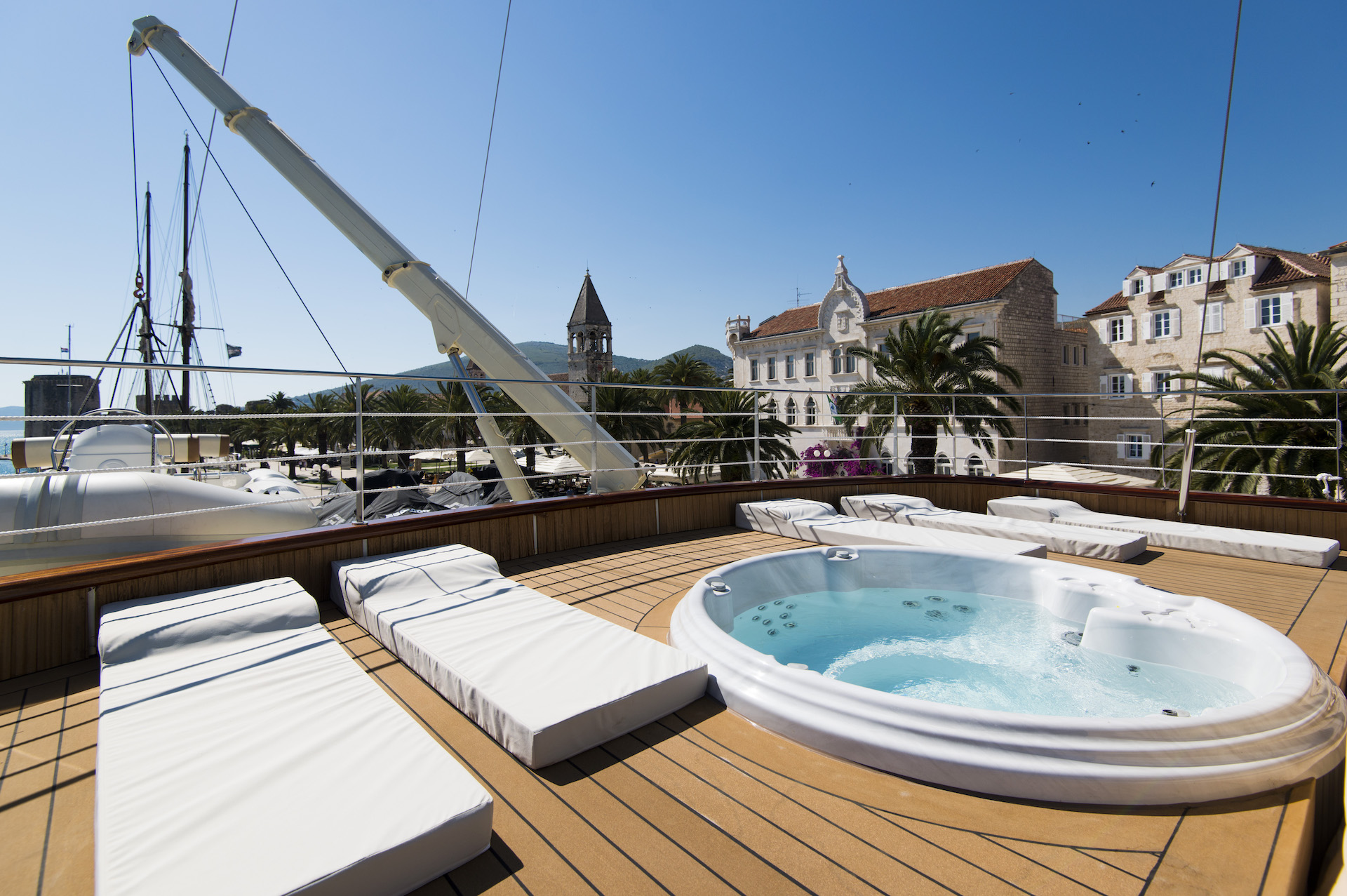 Casablanca gulet yacht charter jacuzzi