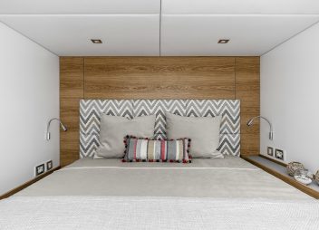 catamaran Adea yacht charter cabin