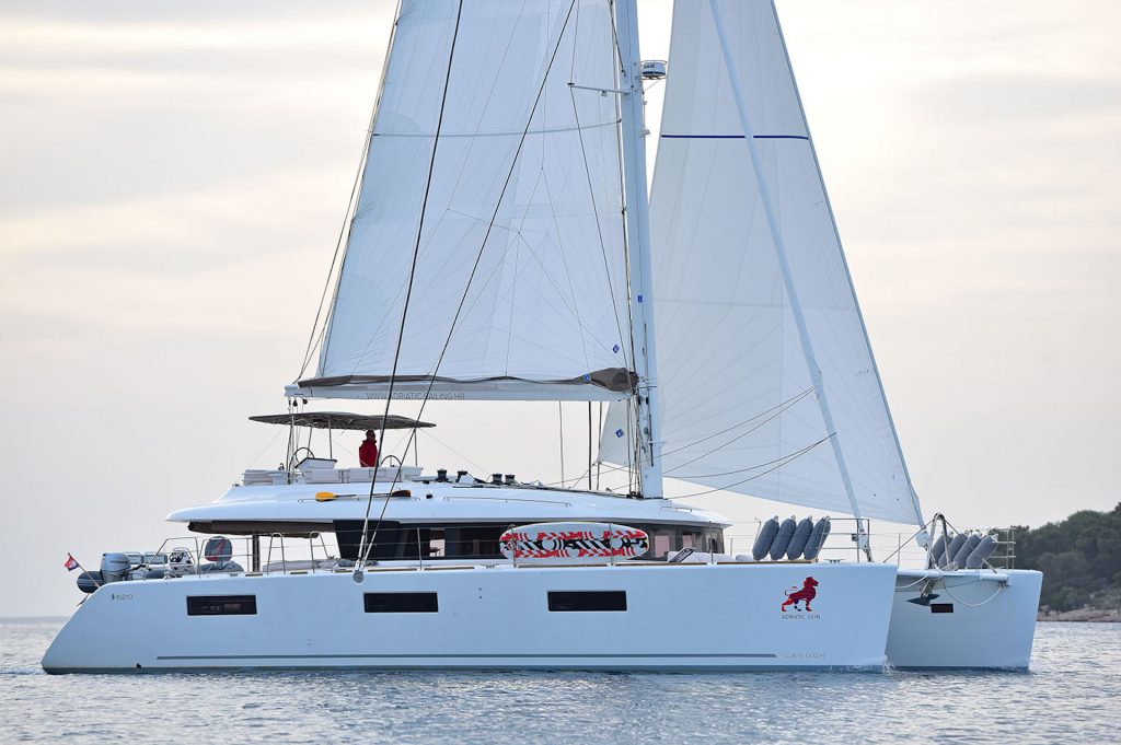 catamaran yacht charter Adriatic Lion