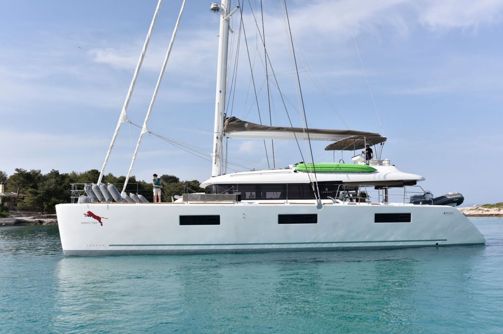 catamaran yacht charter Adriatic Tiger