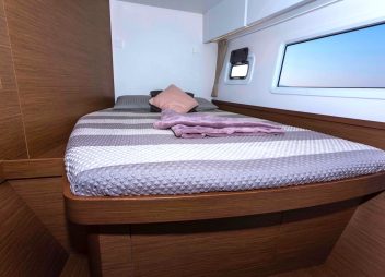 catamaran yacht charter cabin