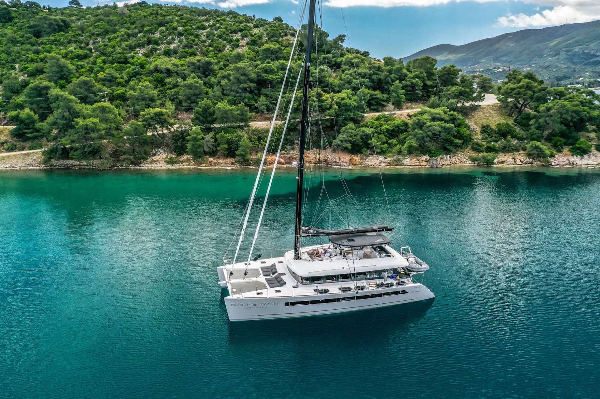 catamaran yacht charter Duolife