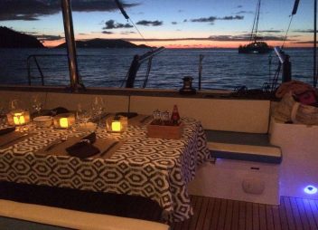 catamaran yacht charter Gambit