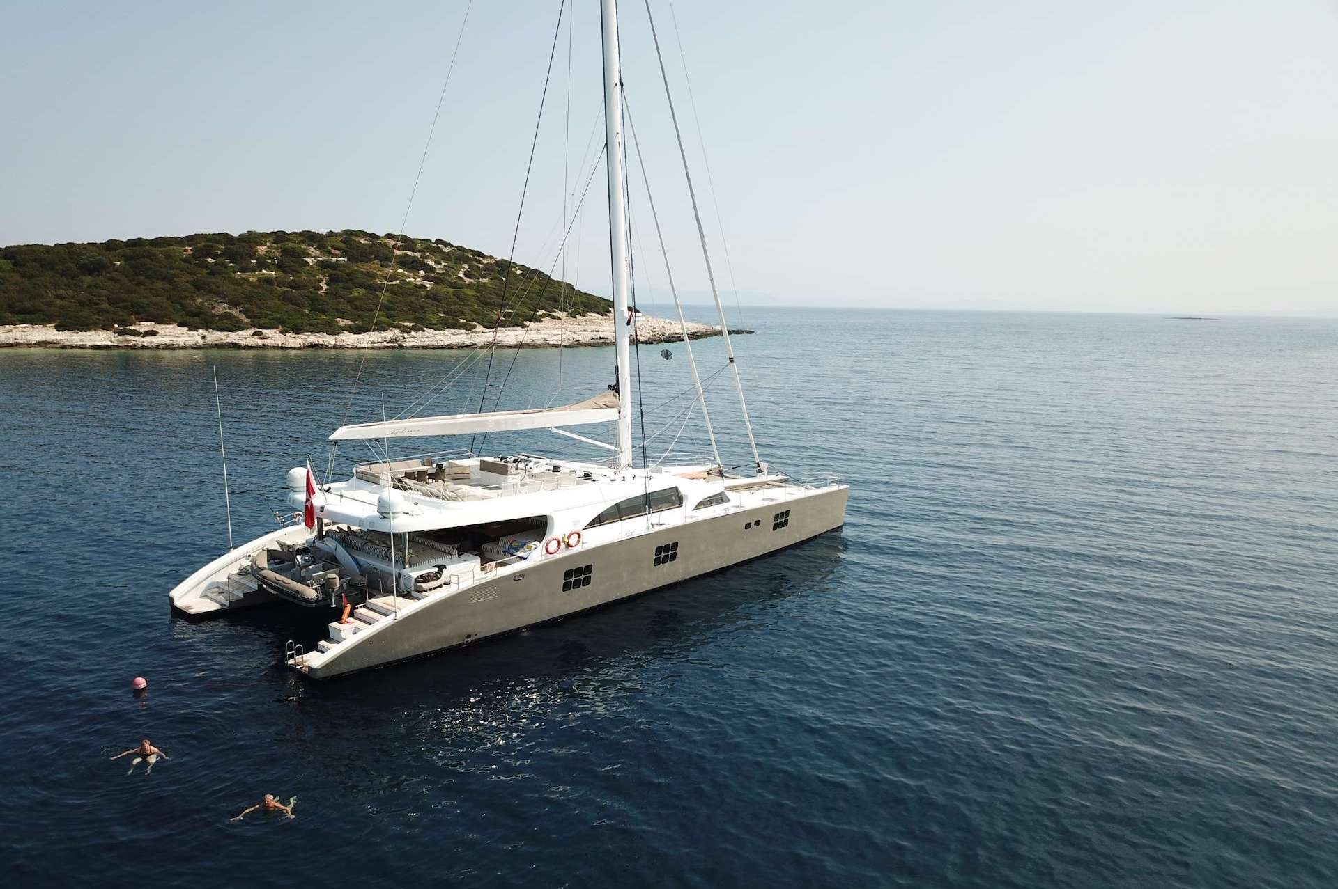 catamaran yacht charter Ipharra