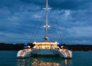 catamaran yacht charter Laysan