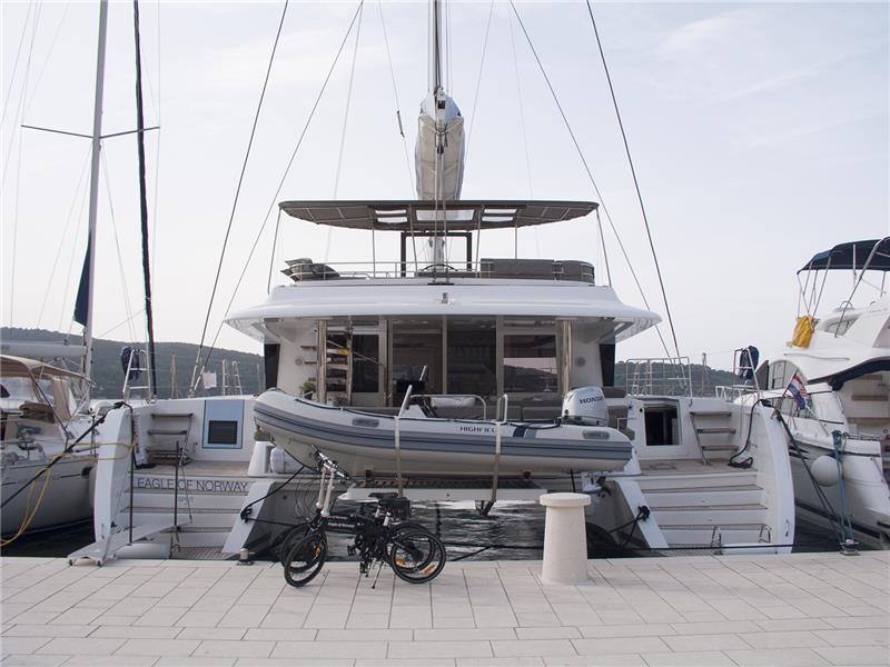 Charter catamaran Eagle of Norway in Croatia