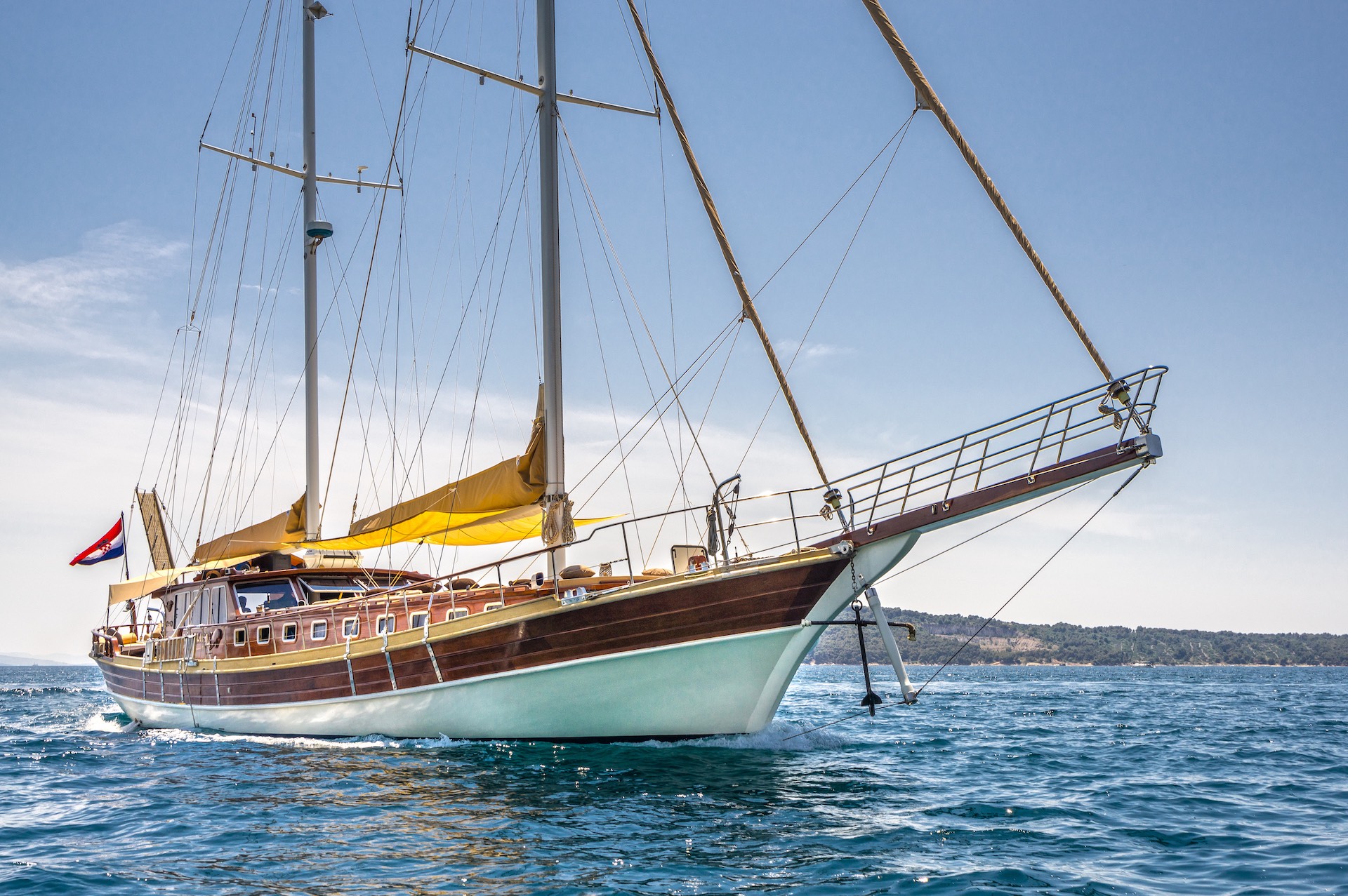 Croatia yacht charter Angelica sailing
