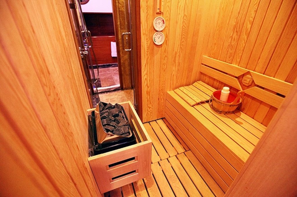 gulet yacht charter La Bella Vita sauna