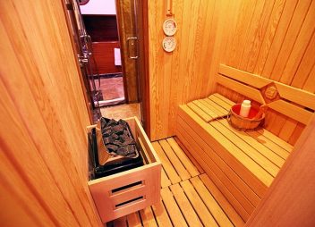 gulet yacht charter La Bella Vita sauna