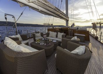 gulet yacht charter Libra deck