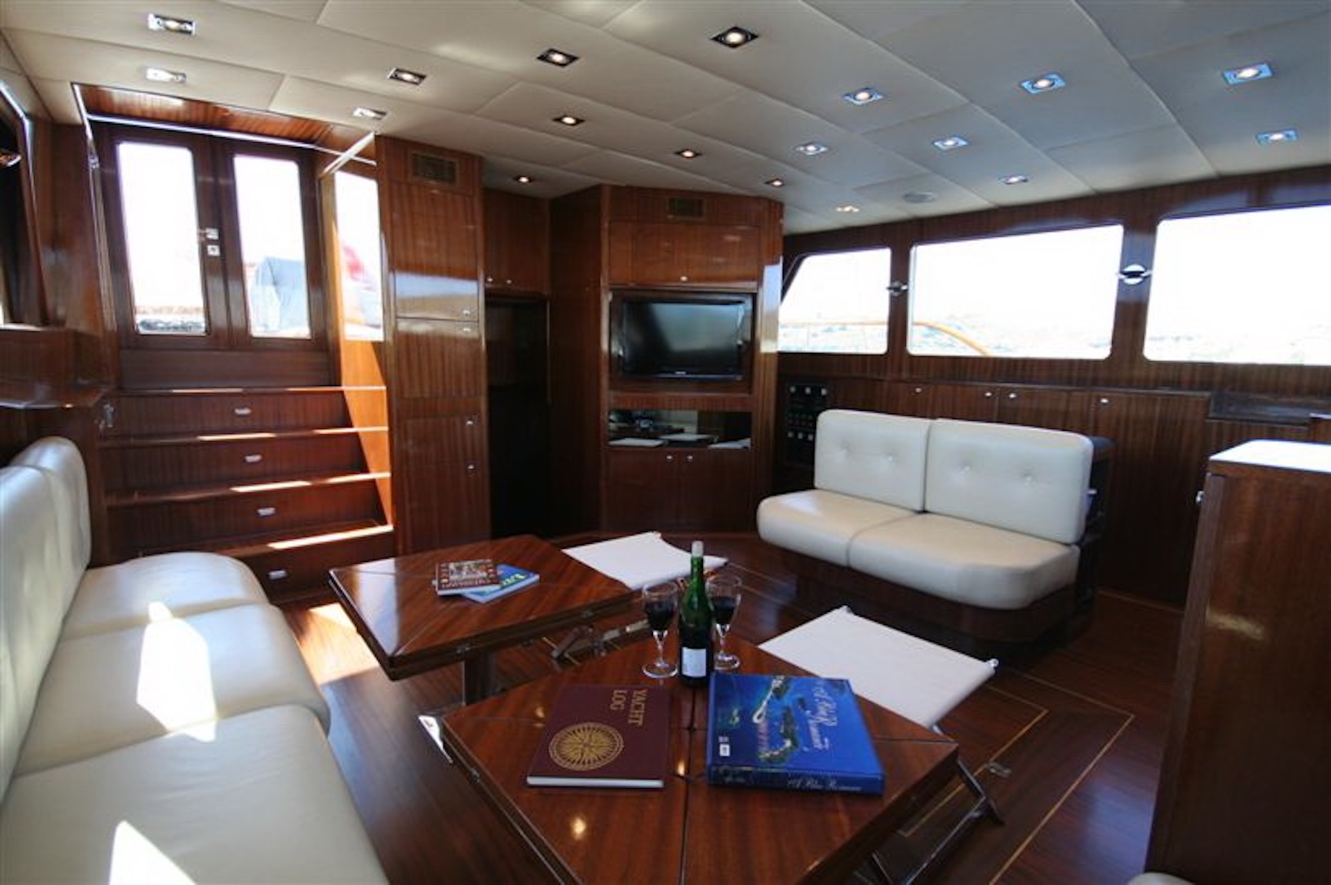 gulet yacht charter saloon