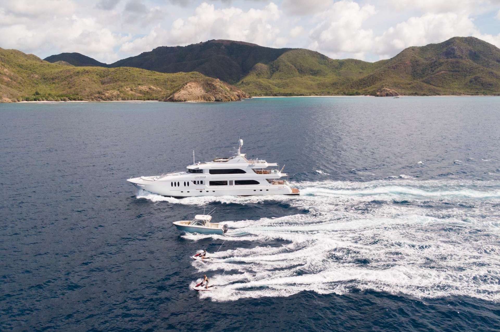 Just Enough motor yacht charter