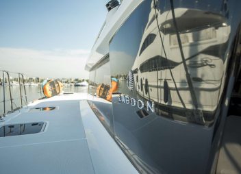 lagoon catamaran yacht charter Boom