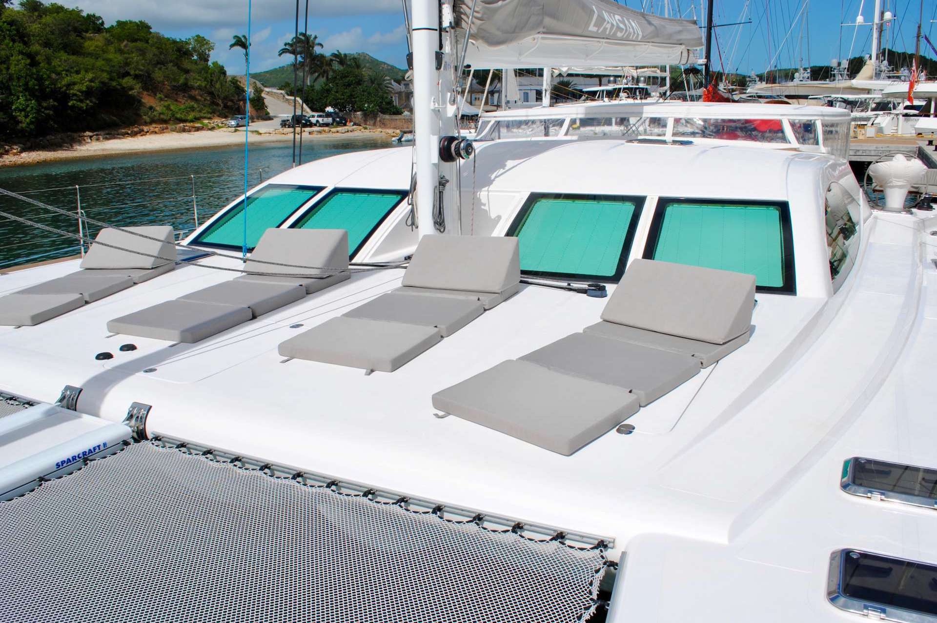 Laysan yacht charter sundeck