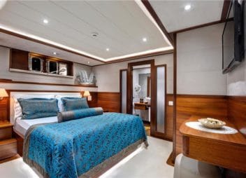 Luxury sailing yacht Alessandro double cabin