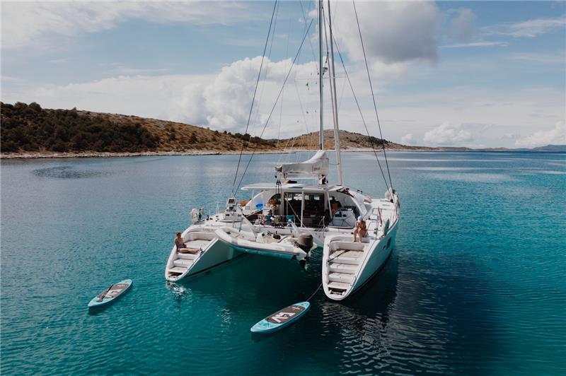Luxury yacht charter with Catamaran Mala