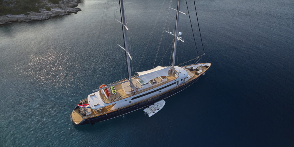 Luxury yacht Dalmatino in Croatia