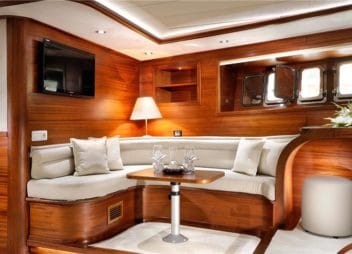 Master cabin sailing yacht Alessandro