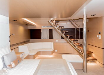 Sailing Yacht Aiaxaia Master cabin