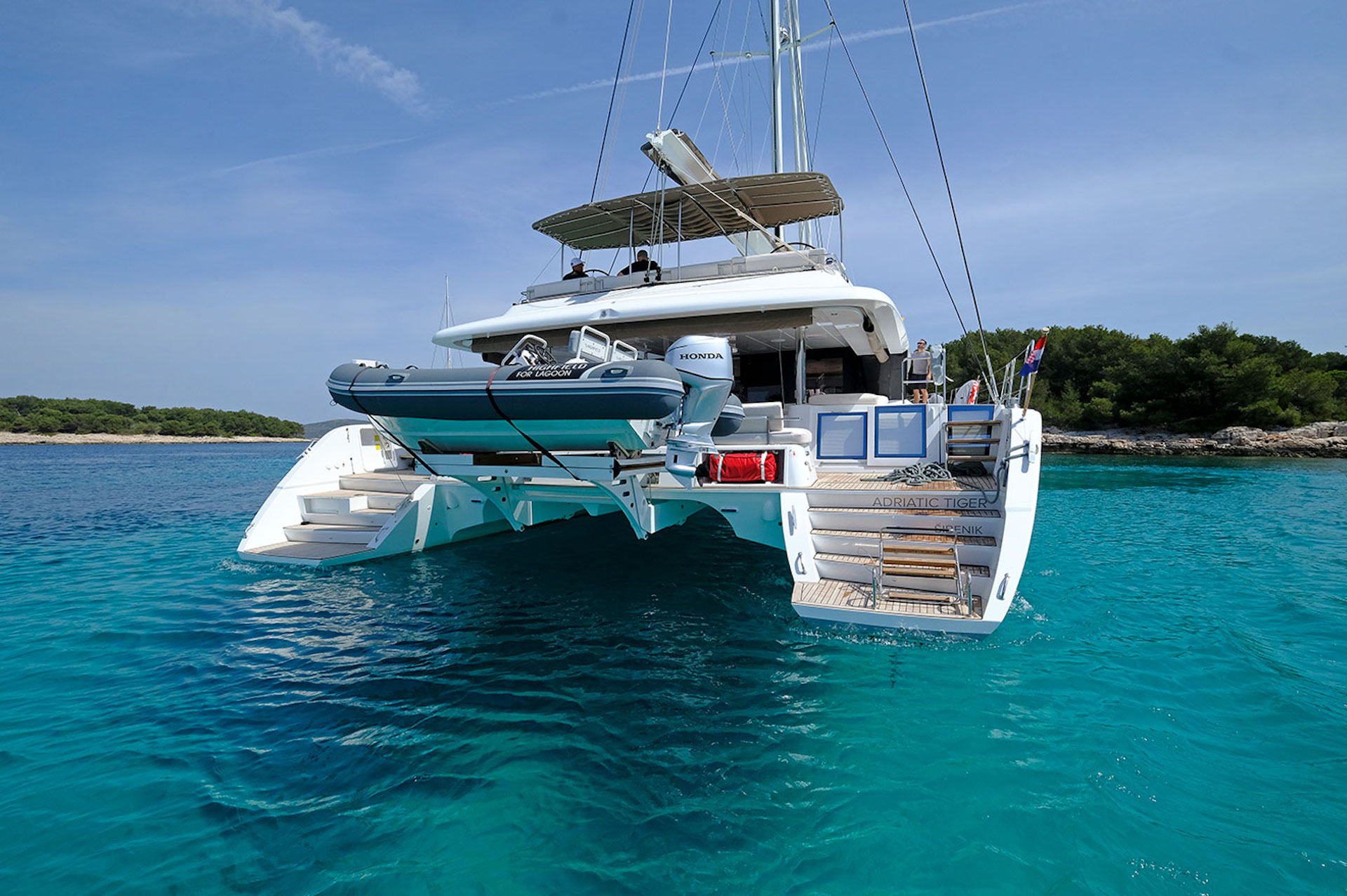 yacht charter Adriatic Tiger tender