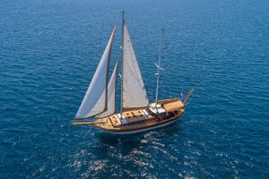 yacht charter Angelica sailing
