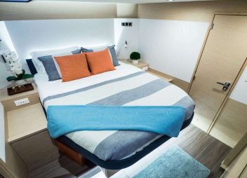 yacht charter Blue Pepper cabin