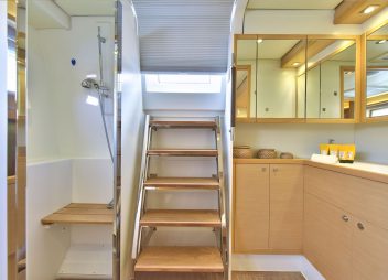 yacht charter catamaran cabin Adriatic Tiger