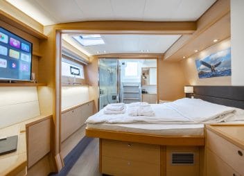 Catamaran Eagle of Norway cabin