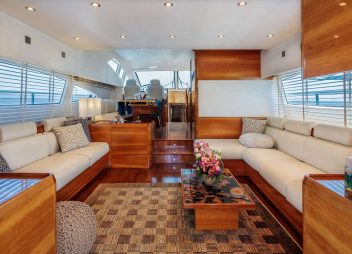 yacht charter George V saloon
