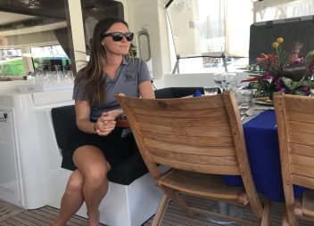 yacht charter Island Hoppin hostess