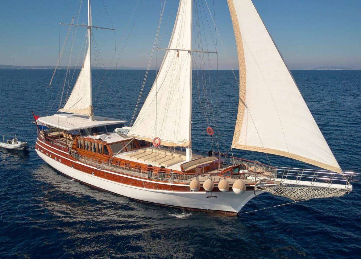 yacht charter Linda sailing