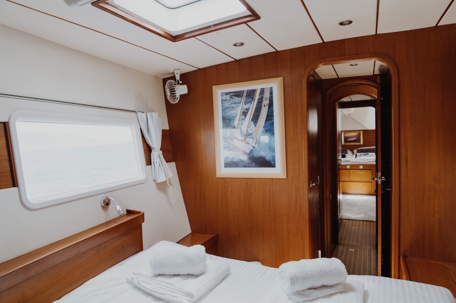 yacht charter Mala cabin