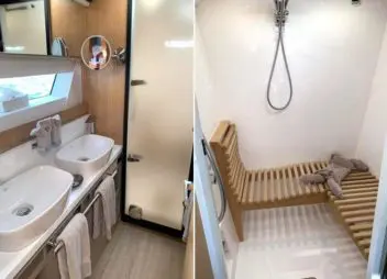 Yacht NAMASTE bathroom
