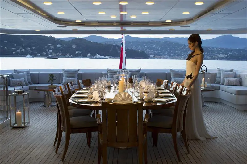 Turquoise stylish & comfortable superyacht charter with variety of water toys for perfect holidays with family & friends - High Point Yachting