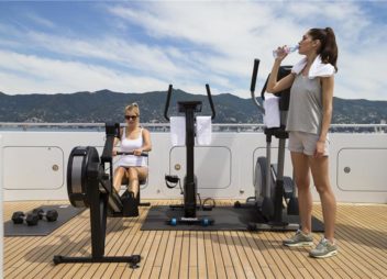 Gym on Yacht - High Point Yachting