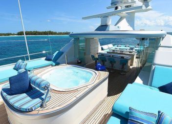 Nita K II Motor Yacht Charter Great Sailing Comfort Jacuzzi on yacht charter - High Point Yachting