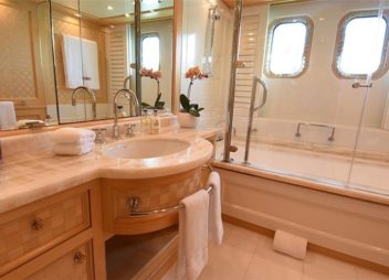 Sailing in Luxury Bathroom Cabin - High Point Yachting