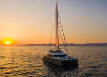 Vulpino is a beautifully designed, modern & High-Tech catamaran charter in Croatia with great deck space & excellent crew - high Point Yachting