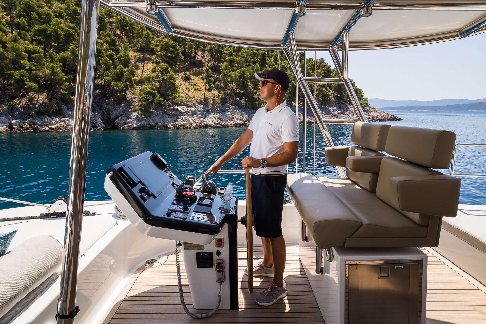 Vulpino High-Tech Catamaran Charter in Croatia Amazing Crew Captain - High Point Yacthing