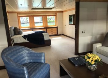 Nita K II Motor Yacht Charter Great Sailing Comfort Master Cabin - High Point Yacthing